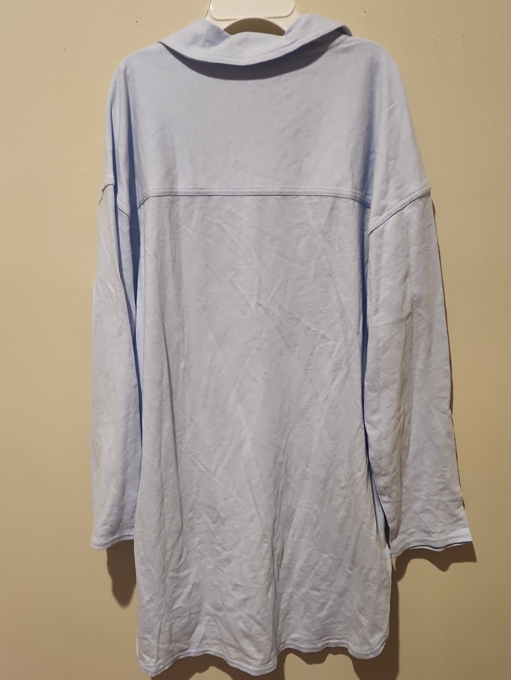 ❤️ NWT! J CREW V-NECK SLUB COTTON TUNIC DRESS, LARGE - Picture 10 of 11